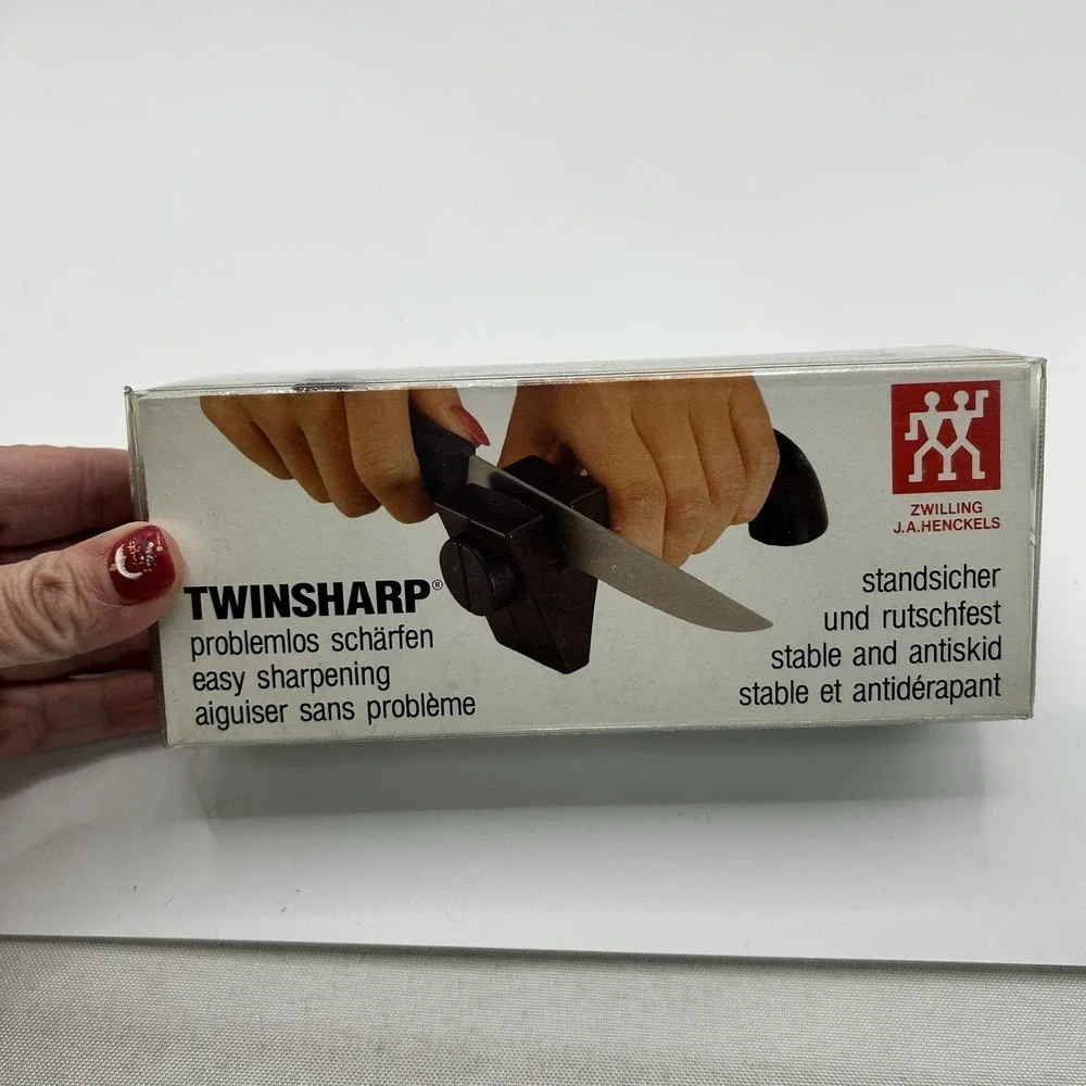 J. A. Henckels WÜSTOFF Twinsharp Pull-Through Knife Sharpener New Opened Box